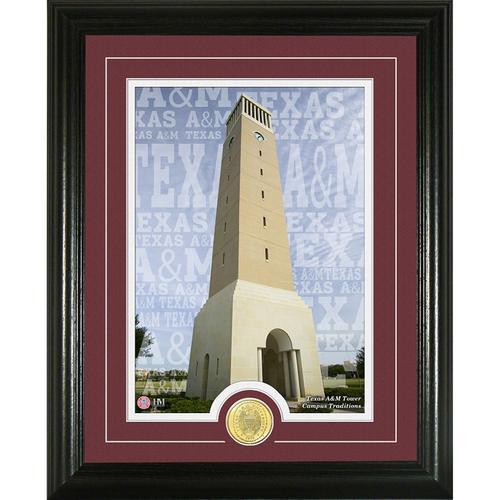 Texas A&amp;M University Campus Traditions" Bronze Coin Photo Mint"