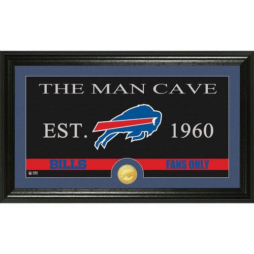 Buffalo Bills Man Cave" Bronze Coin Panoramic Photo Mint"