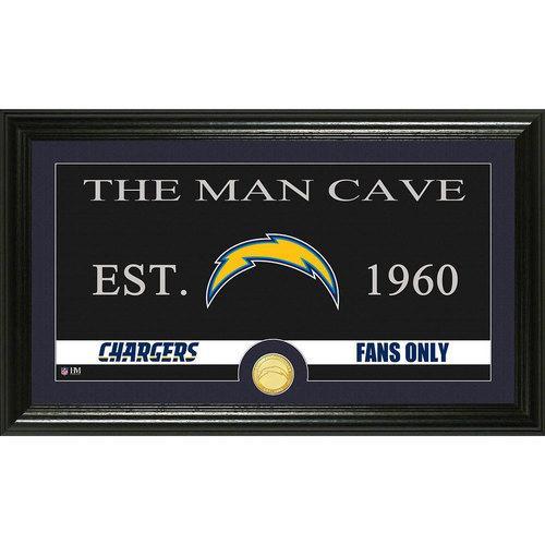 San Diego Chargers Man Cave" Bronze Coin Panoramic Photo Mint"