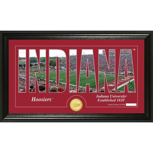 Indiana University Silhouette" Bronze Coin Panoramic Photo Mint"