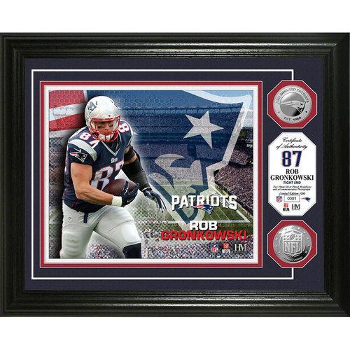 Rob Gronkowski Silver Coin Photo Mint