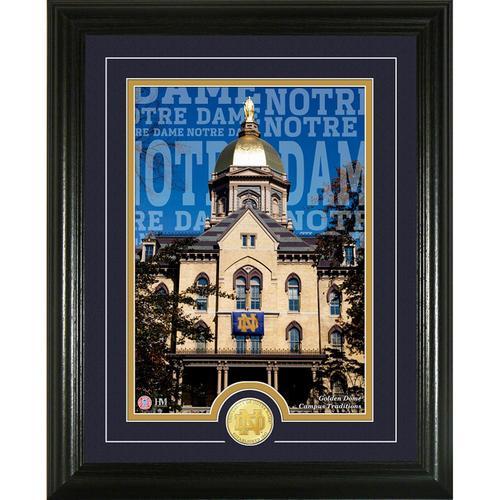 University of Notre Dame Campus Traditions" Bronze Coin Photo Mint"