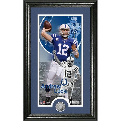 Andrew Luck Supreme" Minted Coin Panoramic Photo Mint"