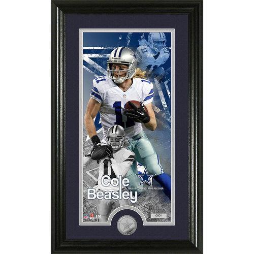 Cole Beasley Supreme" Minted Coin Panoramic Photo Mint"