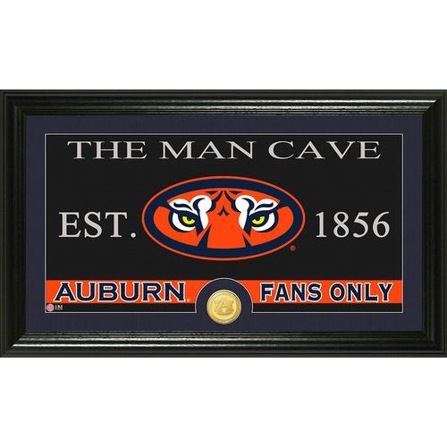 Auburn University Man Cave" Bronze Coin Panoramic Photo Mint"