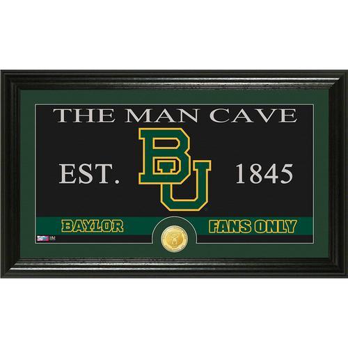 Baylor University Man Cave" Bronze Coin Panoramic Photo Mint"