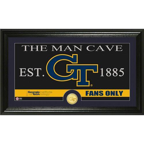 Georgia Tech University Man Cave" Bronze Coin Panoramic Photo Mint"