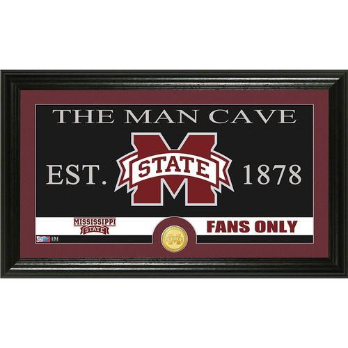 Mississippi State University Man Cave" Bronze Coin Panoramic Photo Mint"