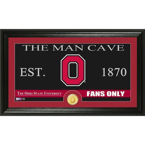 Ohio State University Man Cave" Bronze Coin Panoramic Photo Mint"