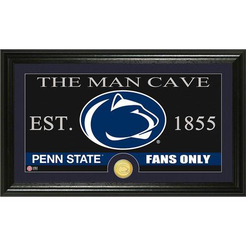 Penn State Man Cave" Bronze Coin Panoramic Photo Mint"