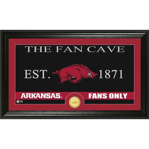 University of Arkansas Fan Cave" Bronze Coin Panoramic Photo Mint"