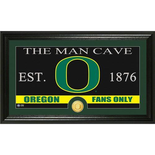 University of Oregon Man Cave" Bronze Coin Panoramic Photo Mint"