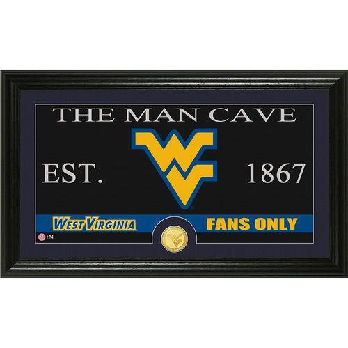 West Virginia University Man Cave" Bronze Coin Panoramic Photo Mint"