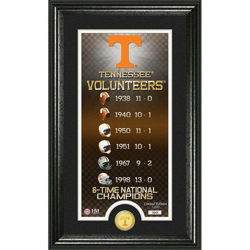 University of Tennessee Legacy" Supreme Bronze Coin Panoramic Photo Mint"