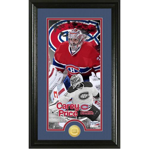 Carey Price Supreme Bronze Coin Panoramic Photo Mint