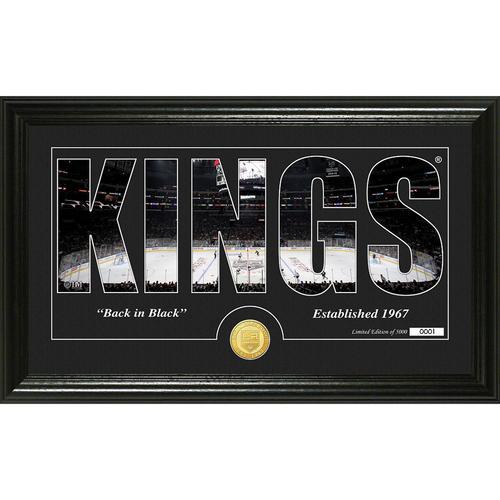 Los Angeles Kings Silhouette" Bronze Coin Panoramic Photo Mint"