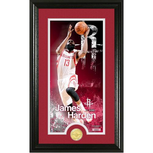 James Harden Supreme" Bronze Coin Panoramic Photo Mint"