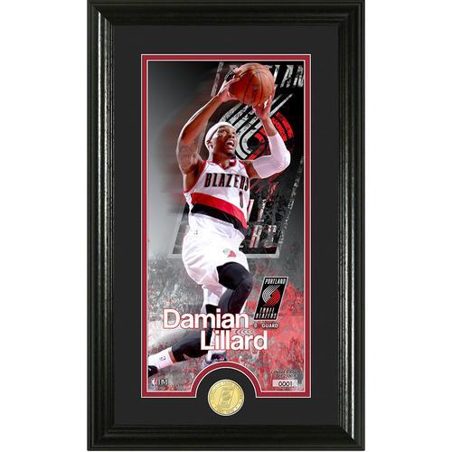 Damien Lillard Supreme" Bronze Coin Panoramic Photo Mint"