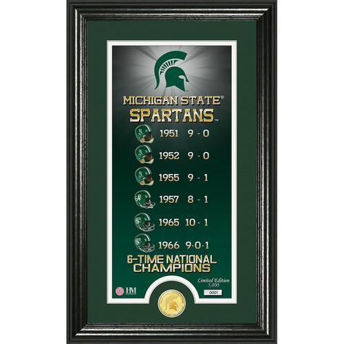 Michigan State University Legacy" Bronze Coin Panoramic Photo Mint"