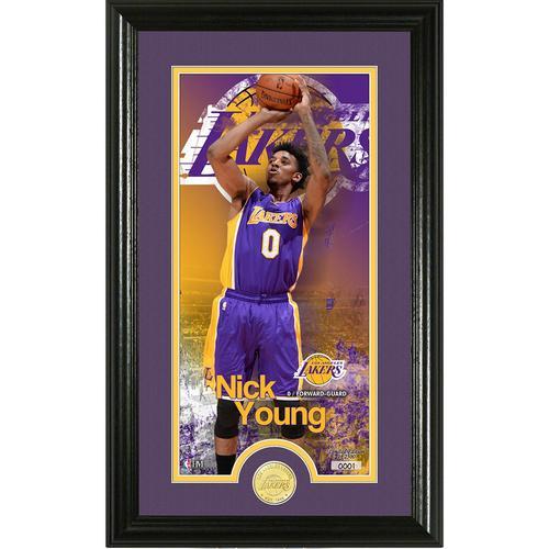 Nick Young Supreme" Bronze Coin Panoramic Photo Mint"