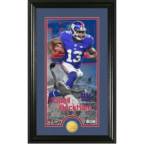 Odell Beckham Jr. Supreme" Bronze Coin Panoramic Photo Mint"