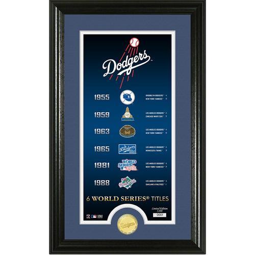 Los Angeles Dodgers Legacy" Supreme Bronze Coin Photo Mint"