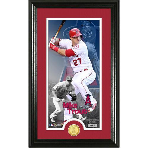 Mike Trout Supreme Bronze Coin Photo Mint