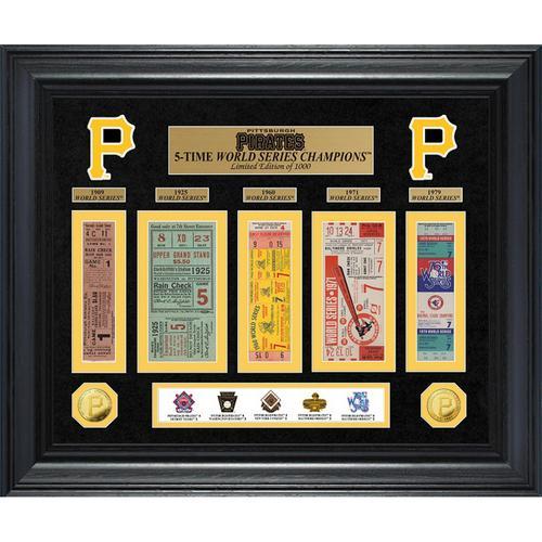 Pittsburgh Pirates World Series Deluxe Gold Coin &amp; Ticket Collection