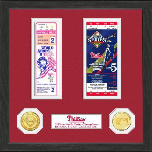 Philadelphia Phillies World Series Ticket Collection