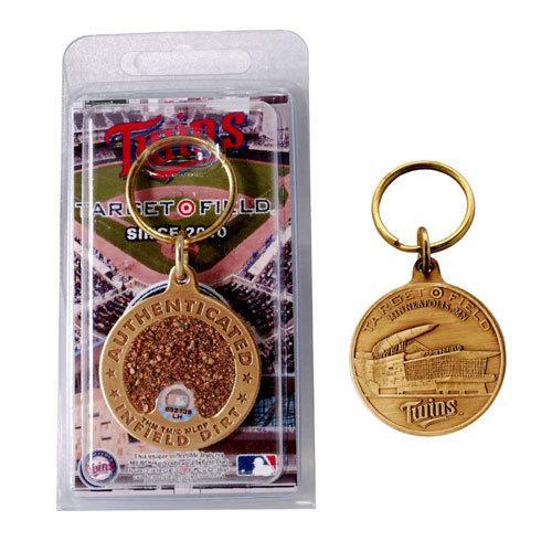 Target Field Bronze Infield Dirt Keychain