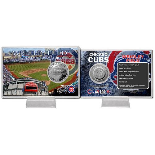 Wrigley Field Silver Coin Card