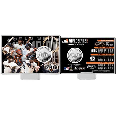 San Francisco Giants 2014 World Series Champions Silver Coin Card