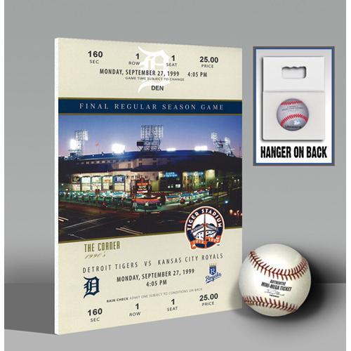 Final Game at Tigers Stadium Mini-Mega Ticket - Detroit Tigers