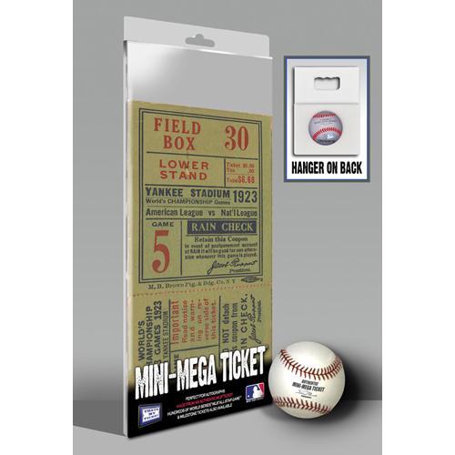 1923 World Series Mini-Mega Ticket - New York Yankees