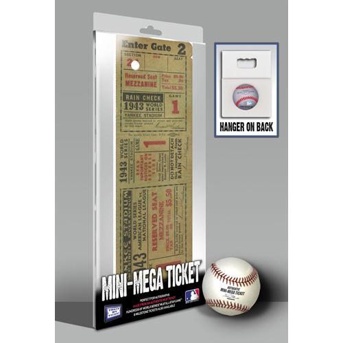 1943 World Series Mini-Mega Ticket - New York Yankees