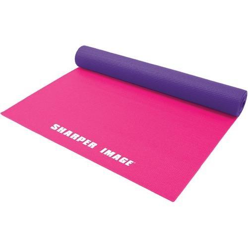 Sharper Image(R) SI-YM-510-PNK 5mm 2-Tone Reversible Yoga Mat (Pink)